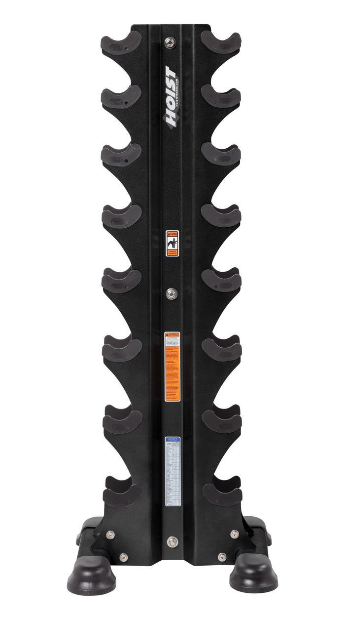 8 Pair Vertical Hex Dumbbell Rack (Dumbbells Not Included)