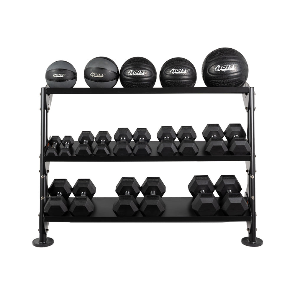 48" Dumbbell Rack With OPT (3rd-Tier)