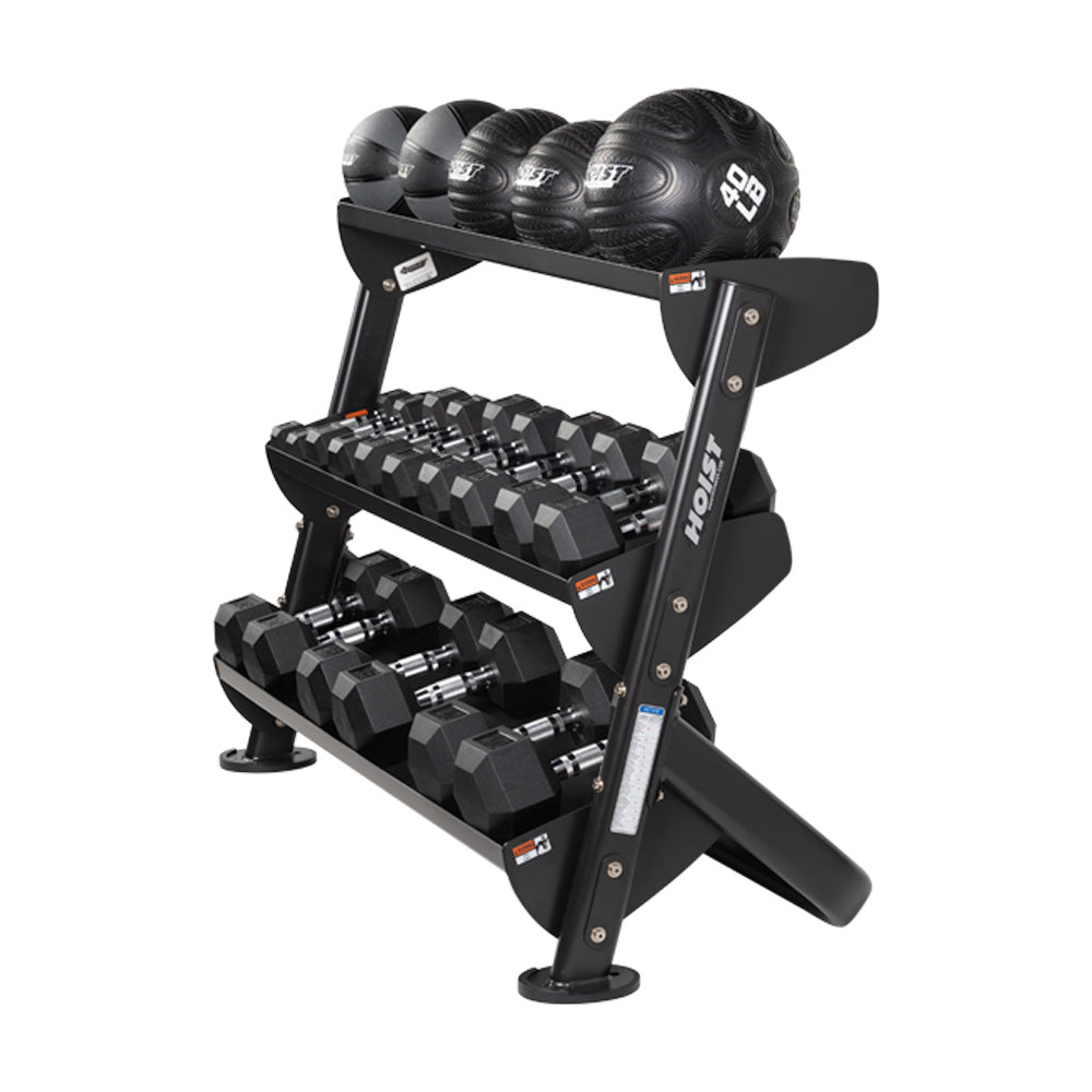 48" Dumbbell Rack With OPT (3rd-Tier)