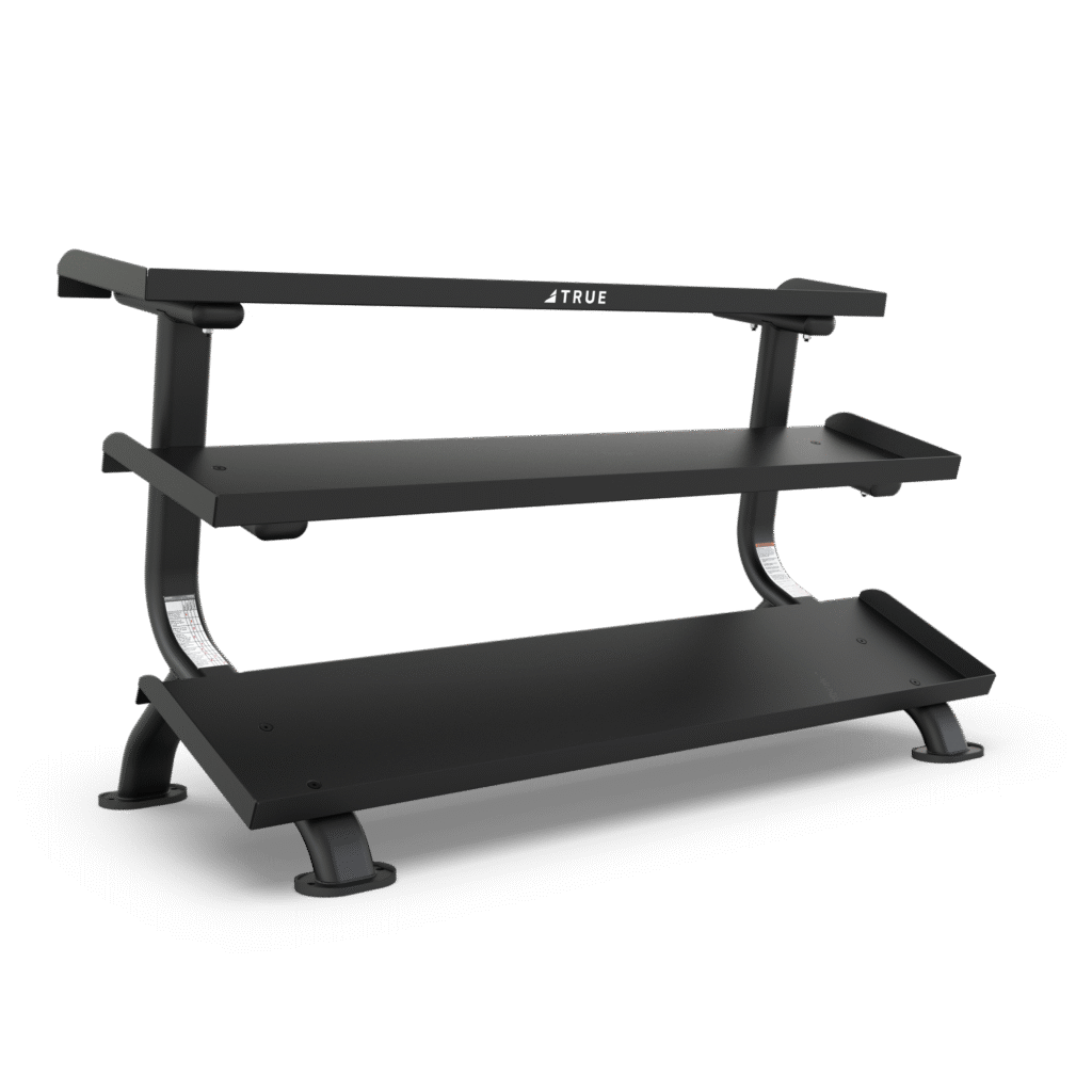 SF1075 3-TIER FLAT TRAY DUMBBELL RACK (5-75 LB)
