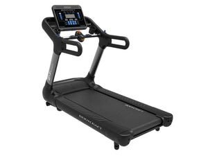 Bodycraft T1200 treadmill, three-quarter view product view