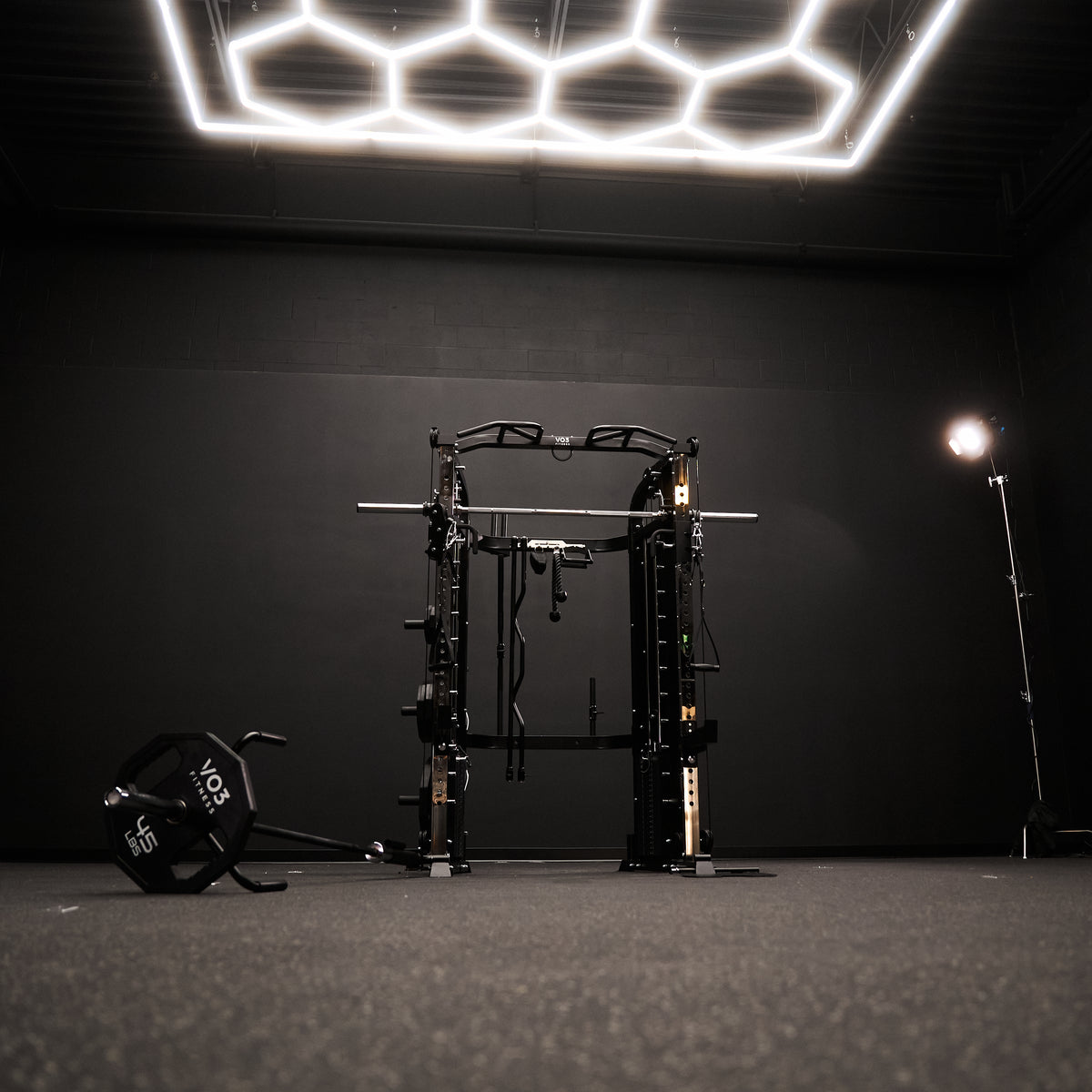 VO3 SFT5 functional trainer and Smith machine in a commercial studio