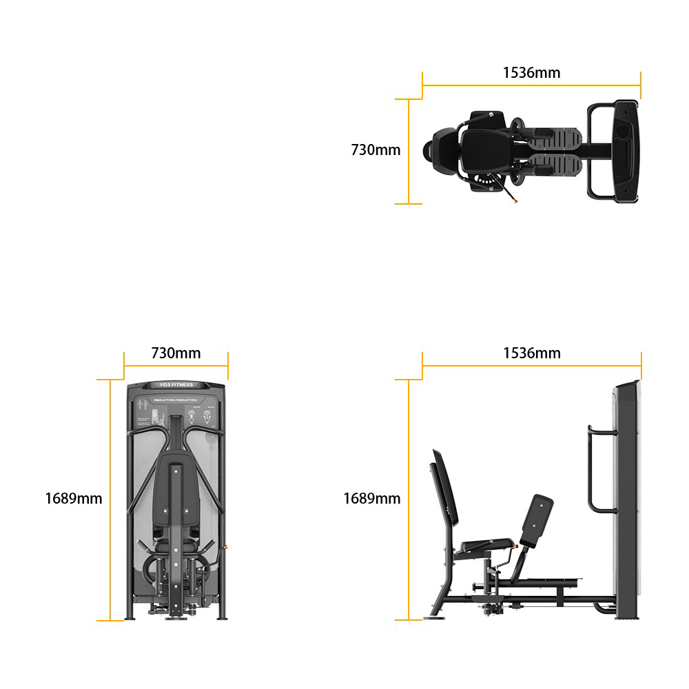 VO3 Victory Series V1 Abductor/Adductor